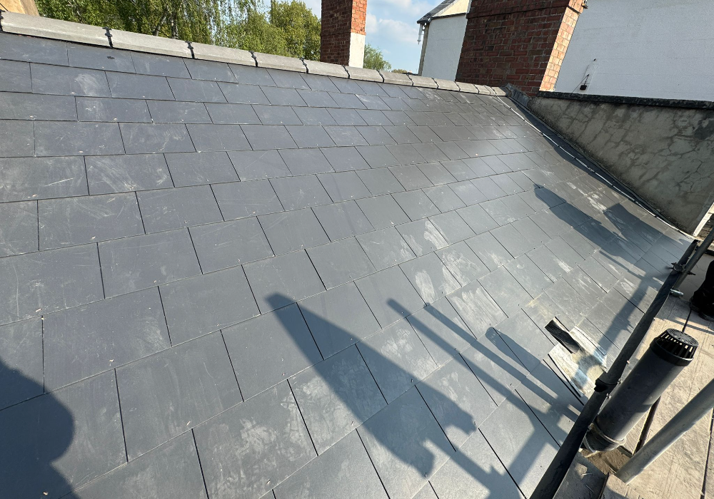 Back Roof Section Replaced After Leak in Cheltenham Property