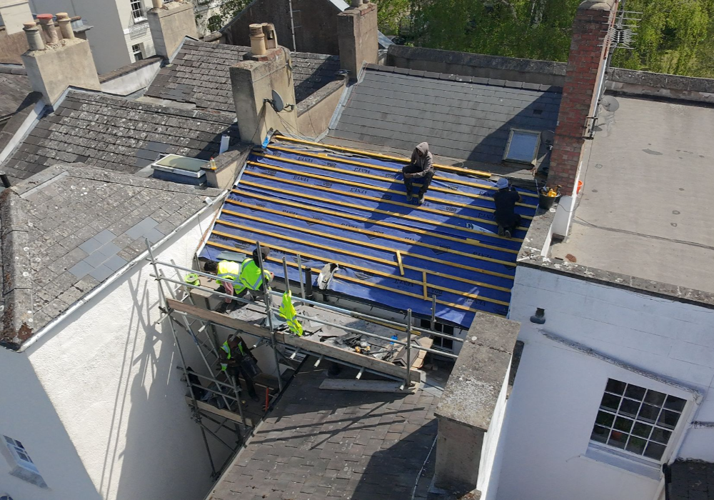 Cheltenham Townhouse Roof Repair After Bedroom Water Damage