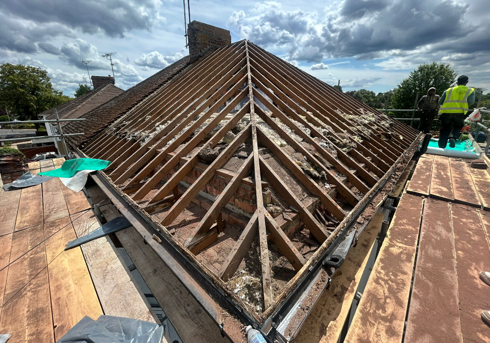 Completed Roof Replacement On Residential Property In Cheltenham