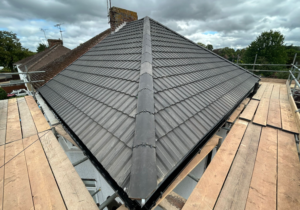 New Breathable Membrane Installed During Cheltenham Roof Replacement