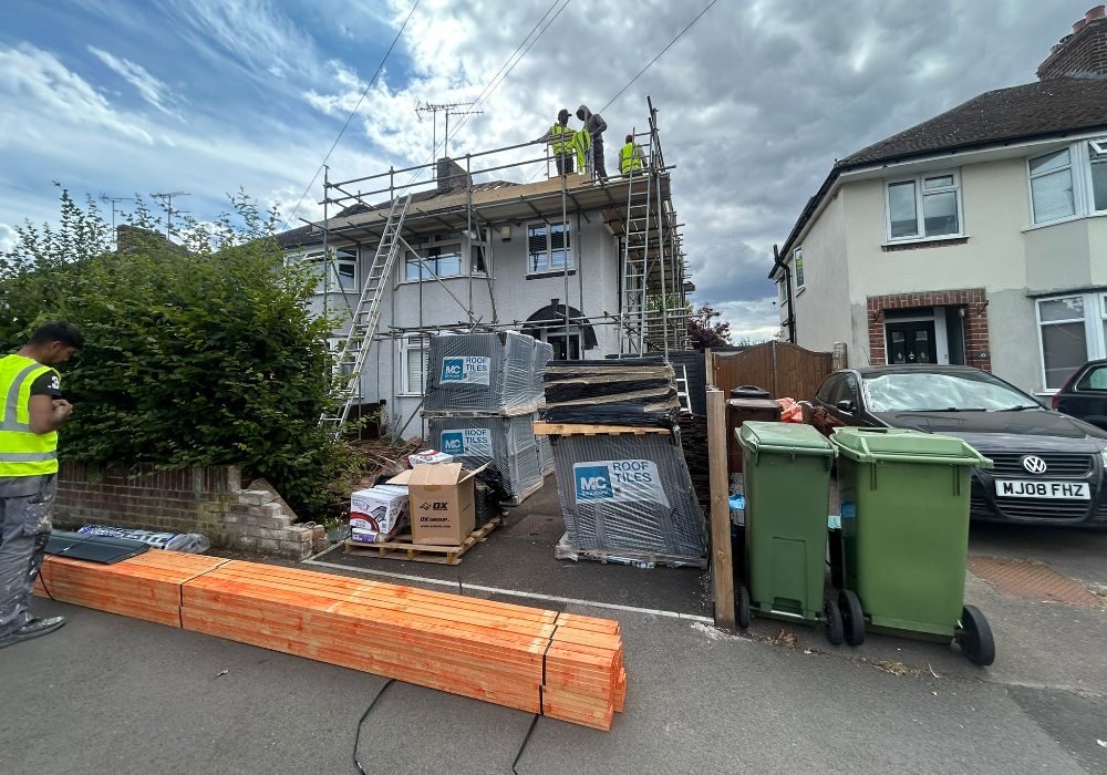 Roof Replacement In Cheltenham After Leaks Found In New Homeowner Property