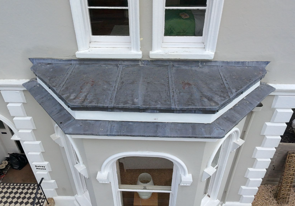 Lead Flat Roofs Replaced With Torch On Felt