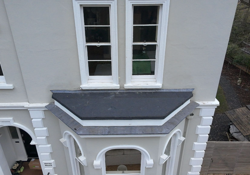Completed Torch on Felt Flat Roof Replacement On Cheltenham Home