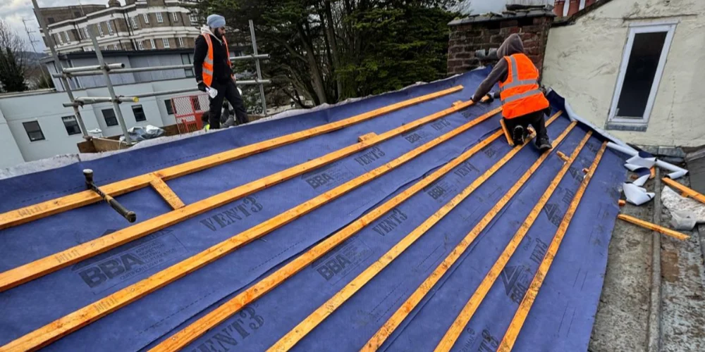 Roof Replacement for Mitchell’s Accountants in Cheltenham Town Centre